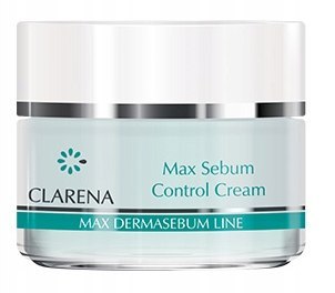 CLARENA MAX SEBUM CONTROL CREAM KREM NORMALIZUJĄCY CLARENA MAX SEBUM CONTROL CREAM KREM NORMALIZUJĄCY