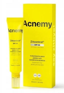 ACNEMY Zitcontrol SPF 50 - krem przeciwsłoneczny do skóry trądzikowej