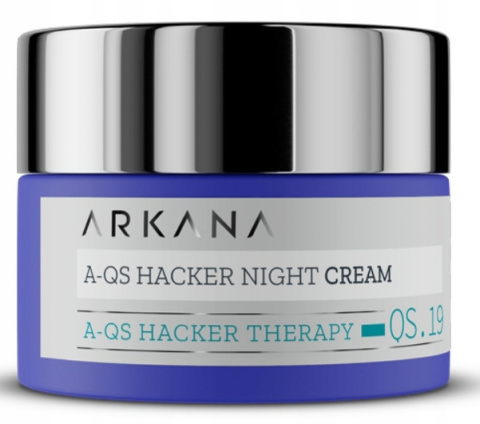 ARKANA - HACKER NIGHT krem na noc regulujący mikrobiom skóry 50ml ARKANA - HACKER NIGHT krem na noc regulujący mikrobiom skóry 50ml