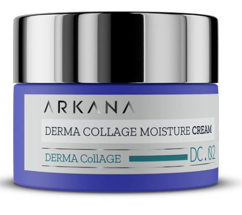 ARKANA - DERMA COLLAGE MOISTURE Kompleksowy krem nawilżający i odbudowujący kolagen 50 ml ARKANA - DERMA COLLAGE MOISTURE Kompleksowy krem nawilżający i odbudowujący kolagen 50 ml