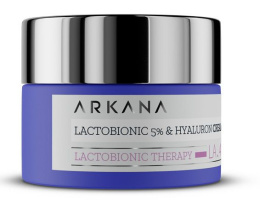 ARKANA - LACTOBIONIC Krem z 5% kwasem laktobionowym i hialuronowym 50 ml