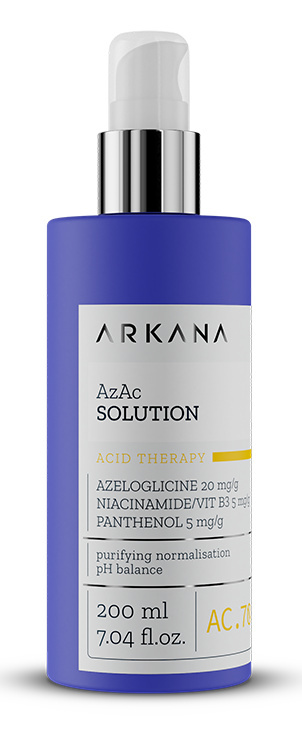 ARKANA - AZAC SOLUTION Tonik z azeloglicyną 200 ml ARKANA - AZAC SOLUTION Tonik z azeloglicyną 200 ml