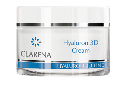 CLARENA - Hyaluron 3D Cream Ultra-nawilżający krem 50 ml CLARENA - Hyaluron 3D Cream Ultra-nawilżający krem 50 ml