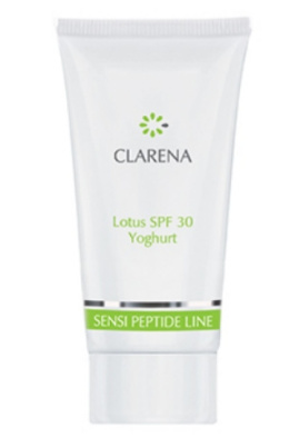 CLARENA - Lotus SPF 30 Yoghurt Przeciwsłoneczny krem jogurt z spf 30 30 ml