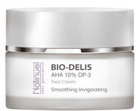 NATINUEL - Bio Delis AHA 10% Nawilżający krem anti-aging dla skóry delikatnej oznakami starzenia 50ml NATINUEL - Bio Delis AHA 10% Nawilżający krem anti-aging dla skóry delikatnej oznakami starzenia 50ml