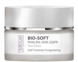 NATINUEL - Bio-Soft 8% Wygładzający krem anti-aging dla skóry wrażliwej oznakami starzenia 50ml