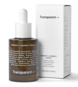 TRANSPARENT LAB PROTECT + CORRECT SERUM – serum antyoksydacyjne - 30ml