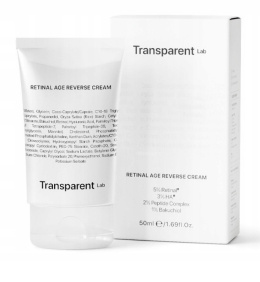 TRANSPARENT LAB - RETINAL AGE REVERSE CREAM - przeciwstarzeniowy krem z retinalem - 50ml
