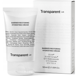 TRANSPARENT LAB BARRIER RESTORING HYDRATING CREAM - nawilżający krem do twarzy 50 mL