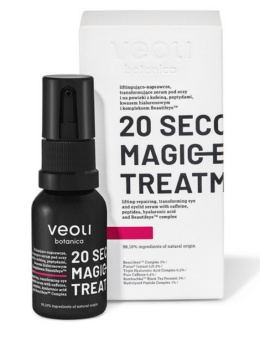 VEOLI BOTANICA 20 SECONDS MAGIC EYE TREATMENT Liftingująco-naprawcze serum pod oczy 15ml