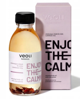 VEOLI BOTANICA ENJOY THE CALMNESS Relaksujący olejek do ciała z płatkami róży 150ml