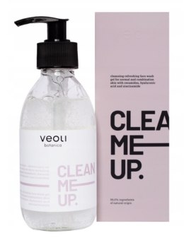 VEOLI BOTANICA Oczyszczająco - odświeżający żel do mycia twarzy CLEAN ME UP 190ml