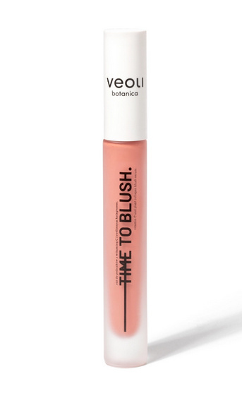 VEOLI BOTANICA - TIME TO BLUSH Róż do policzków z witaminą C i roślinnym kolagenem 10ml