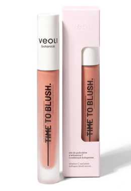 VEOLI BOTANICA - TIME TO BLUSH Róż do policzków z witaminą C i roślinnym kolagenem 10ml