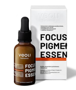 VEOLI BOTANICA - Serum na przebarwienia skóry zwężające pory z Niacynamidem i witaminą C FOCUS PIGMENTATION ESSENCE 30ml