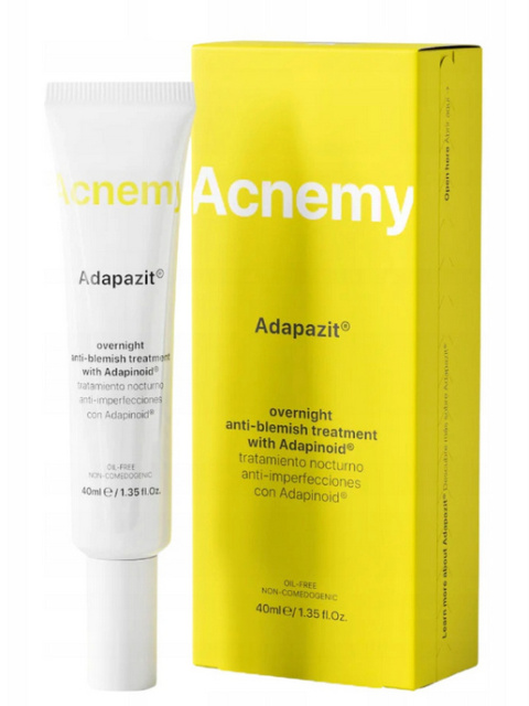 ACNEMY - ADAPAZIT nocna kuracja retinoidowa na niedoskonałości 40ml ACNEMY - ADAPAZIT nocna kuracja retinoidowa na niedoskonałości 40ml