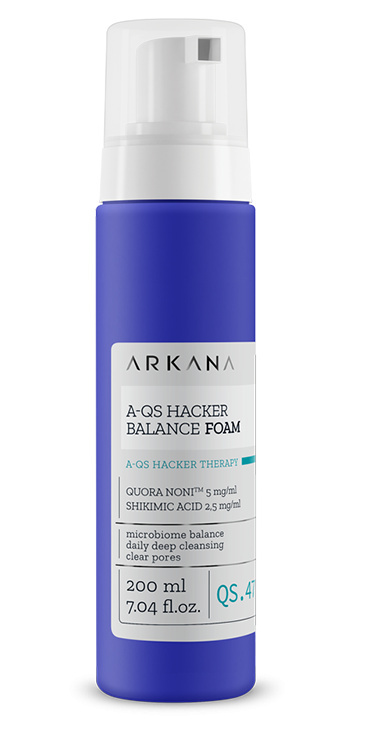 ARKANA - A-QS Hacker Balance Foam Balansująca pianka do mycia twarzy 200ml