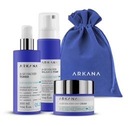 ARKANA - ZESTAW PREZENTOWY HACKER SET - Inteligentna równowaga mikrobiomu i odporność skóry
