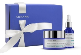 ARKANA - ZESTAW PREZENTOWY DERMA & HYALURON SET - Intensywne nawilżenie i efekt gładkiej, wypełnionej skóry