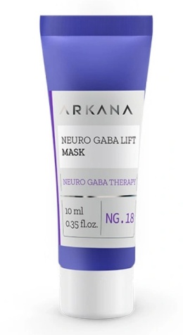 ARKANA - MINI NEURO GABA LIFT MASK Neuromaska liftująca z kwasem GABA i NANA 10g
