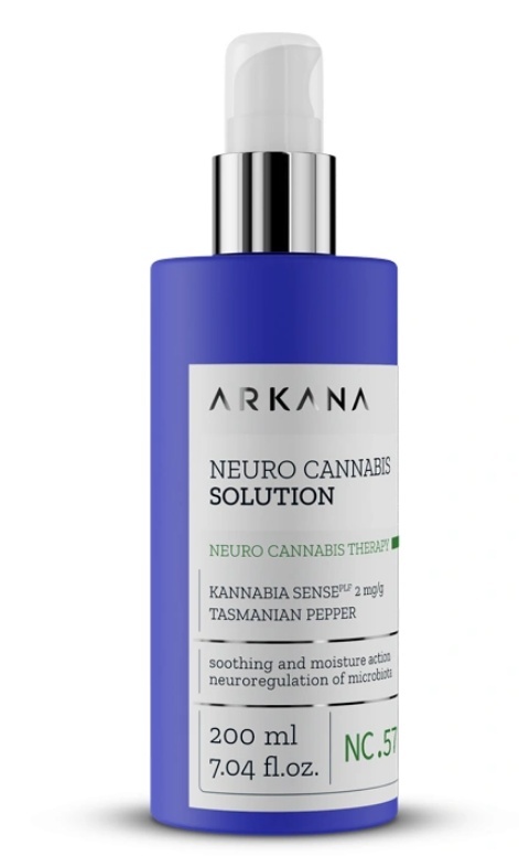 ARKANA - Neuro Cannabis Solution Kanabisowy Neuro-Tonik dla Skóry Zestresowanej i Dysfunkcyjnej 150ml