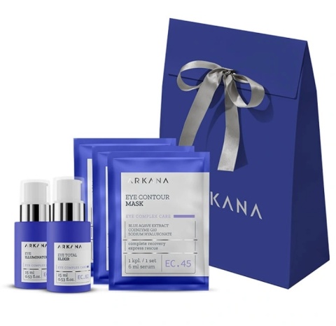 ARKANA - ZESTAW PREZENTOWY EYE PEPTIDE SET - Peptydowa regeneracja okolic oczu