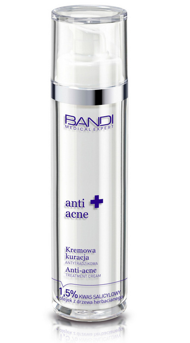 BANDI - ANTI ACNE Kremowa kuracja antytrądzikowa BANDI - ANTI ACNE Kremowa kuracja antytrądzikowa