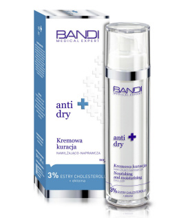 BANDI - ANTI DRY Kremowa kuracja nawilżająco-naprawcza