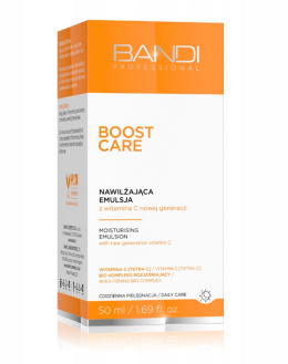 BANDI - BOOST CARE Nawilżająca emulsja z witaminą C nowej generacji