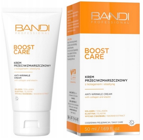 BANDI - BOOST Krem przeciwzmarszczkowy z kolagenem i elastyną 30ml