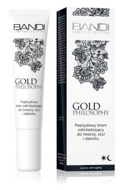 BANDI - GOLD Peptydowy krem odmładzający do twarzy, szyi i dekoltu MINI 14ml