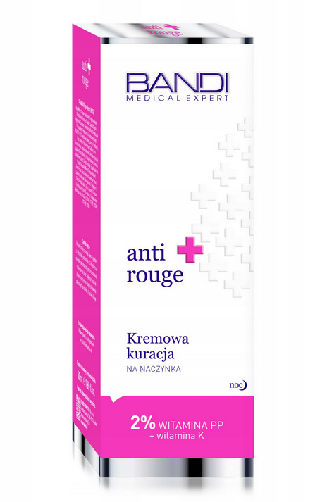 BANDI - Kremowa kuracja na naczynka 50ml BANDI - Kremowa kuracja na naczynka 50ml