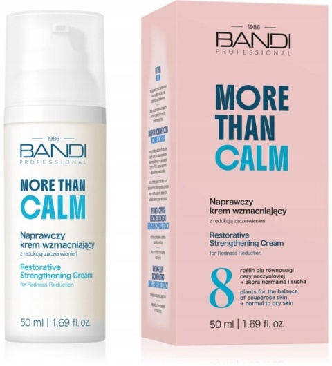 BANDI - MORE THAN CALM Naprawczy krem wzmacniający z redukcją zaczerwienień