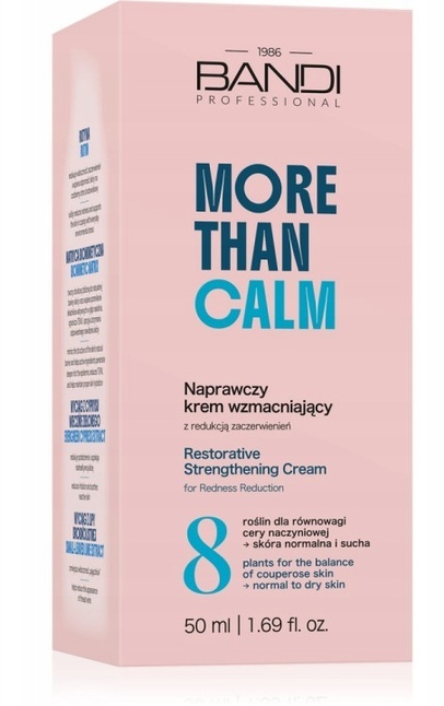 BANDI - MORE THAN CALM Naprawczy krem wzmacniający z redukcją zaczerwienień