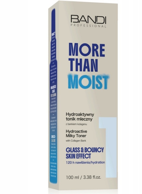 BANDI - MORE THAN MOIST Hydroaktywny tonik mleczny z bankiem kolagenu