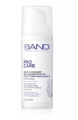 BANDI - PRO CARE Krem z kwasem hialuronowym 7D i peptydem miedziowym 50ml