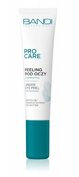 BANDI - Peeling pod oczy z keratoliną BANDI - Peeling pod oczy z keratoliną