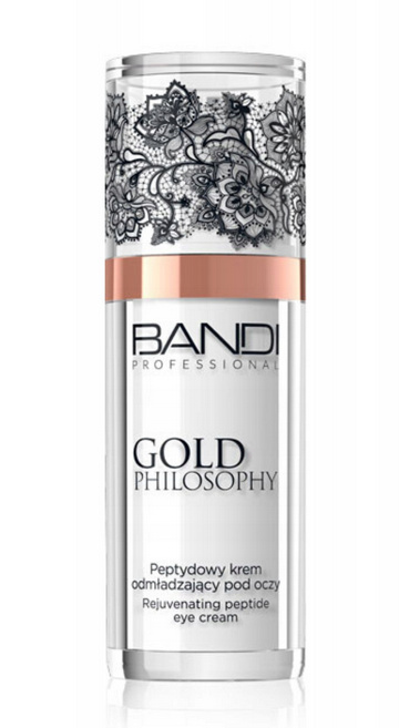 BANDI - GOLD Peptydowy krem odmładzający pod oczy 30ml BANDI - GOLD Peptydowy krem odmładzający pod oczy 30ml