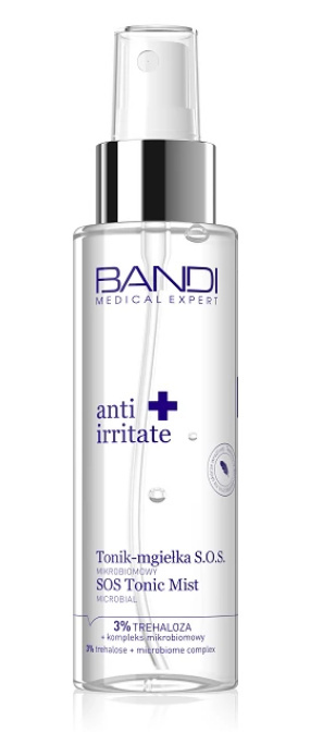 BANDI - Tonik-mgiełka S.O.S. mikrobiomowy 100ml BANDI - Tonik-mgiełka S.O.S. mikrobiomowy 100ml