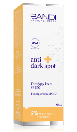 BANDI - ANTI DARK Tonujący krem SPF 50