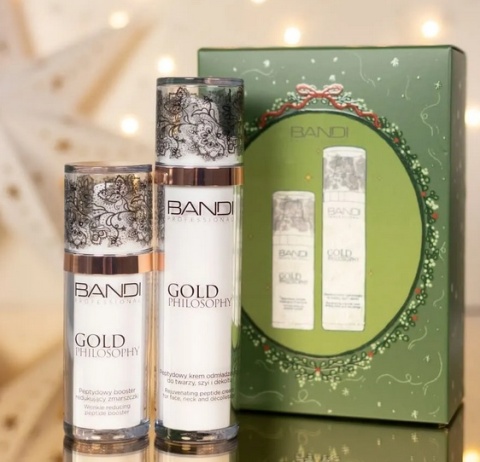 BANDI - ZESTAW GOLD PHILOSOPHY luksusowe kosmetyki przeciwstarzeniowe BANDI - ZESTAW GOLD PHILOSOPHY luksusowe kosmetyki przeciwstarzeniowe