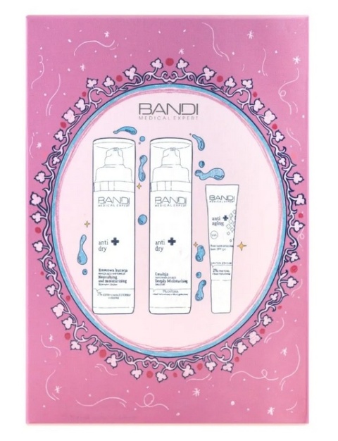 BANDI - ZESTAW PREZENTOWY MEDICAL EXPERT MEDICAL EXPERT emulsja,kuracja, krem SPF