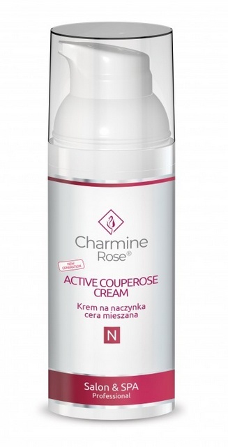 CHARMINE ROSE - ACTIVE COUPEROSE CREAM (NEW GENERATION) KREM NA NACZYNKA CERA MIESZANA 50ML