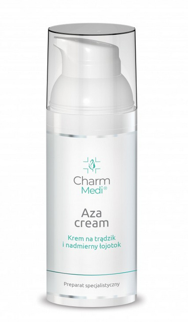 CHARMINE ROSE - AZA CREAM KREM NA TRĄDZIK I NADMIERNY ŁOJOTOK 50ML CHARMINE ROSE - AZA CREAM KREM NA TRĄDZIK I NADMIERNY ŁOJOTOK 50ML