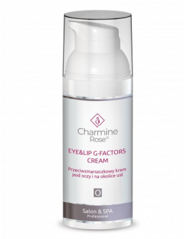 CHARMINE ROSE - EYE&LIP G-FACTORS CREAM PRZECIWZMARSZCZKOWY KREM POD OCZY I NA OKOLICE UST 15 ML