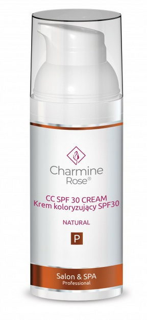 CHARMINE ROSE - KREM KOLORYZUJĄCY SPF 30 50 ML (CC SPF 30 CREAM NATURAL) CHARMINE ROSE - KREM KOLORYZUJĄCY SPF 30 50 ML (CC SPF 30 CREAM NATURAL)