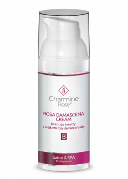 CHARMINE ROSE - ROSA DAMASCENA CREAM KREM DO TWARZY Z OLEJKIEM RÓŻY DAMASCEŃSKIEJ 50ML