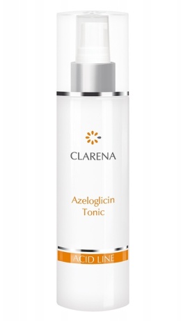 CLARENA - AZELOGLICIN normalizujący tonik z azeloglicynąz kwasem salicylowym 200ml