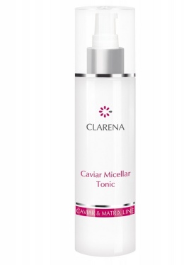 CLARENA - CAVIAR MICELLAR TONIC Kawiorowy tonik micelarny łagodzący 200ml