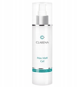 CLARENA - MAX MATT GEL Normalizujący żel do demakijażu 200ml
